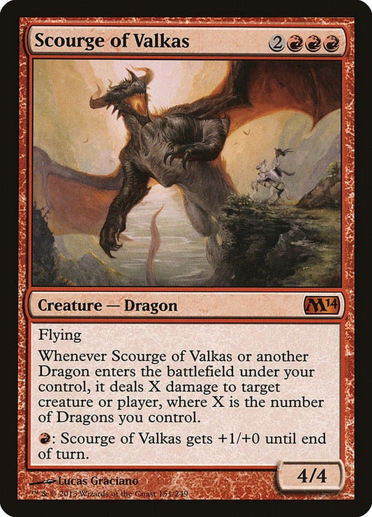 Scourge of Valkas (151) (M14)