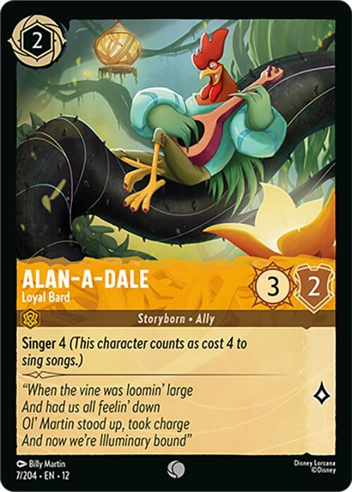 Alan-a-Dale - Loyal Bard (7/204) (12)