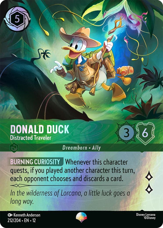 Donald Duck - Distracted Traveler (Epic) (212/204) (12)
