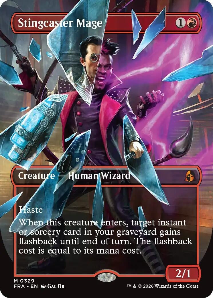 Stingcaster Mage (Borderless) (0329) (329) (FRA)