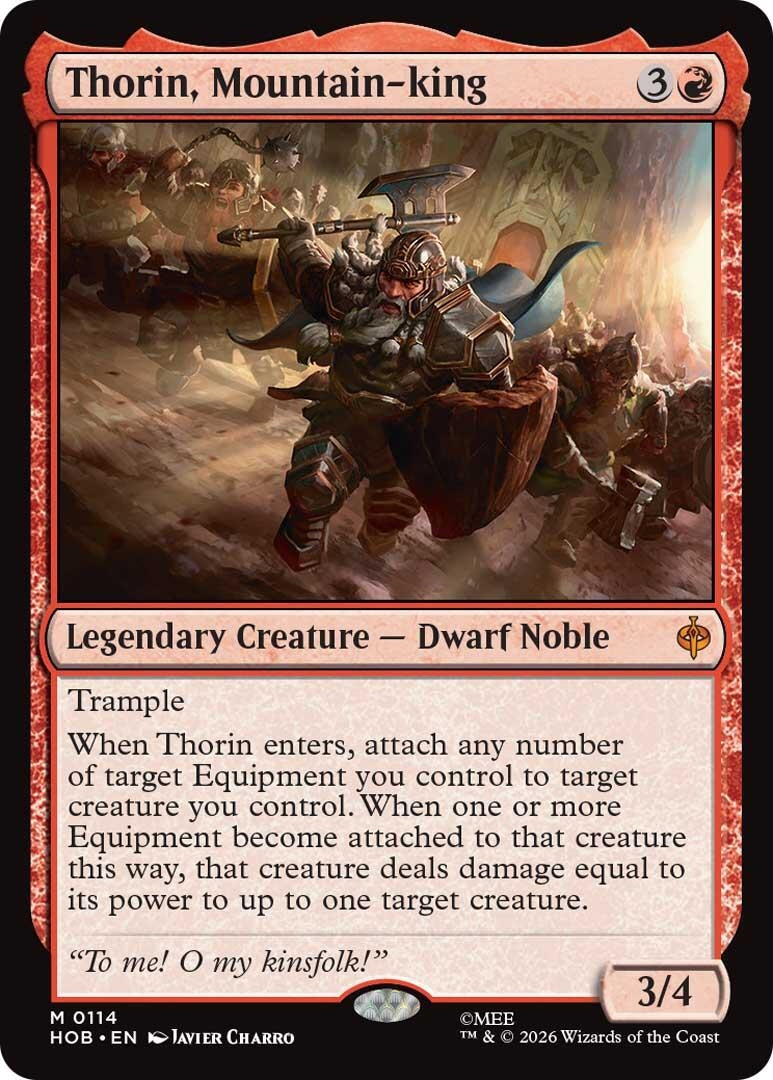 Thorin, Mountain-king (114) (HOB)