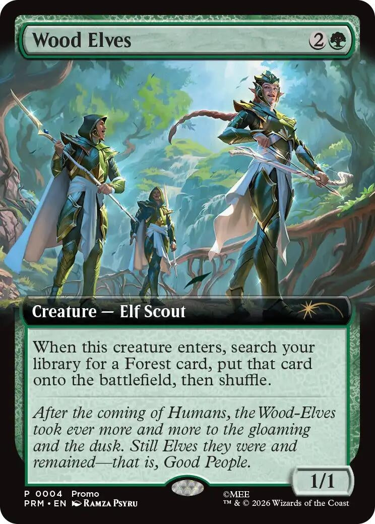 Wood Elves (Extended Art) (4) (UMP)