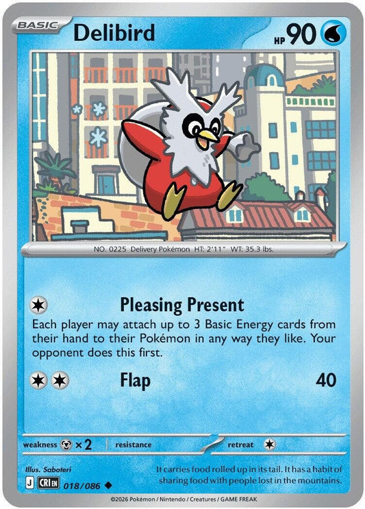Delibird (018/086) (CRI)