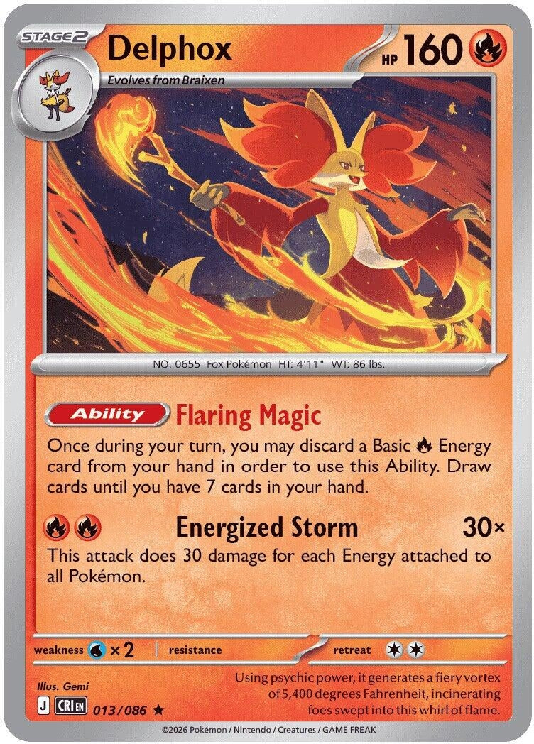 Delphox (013/086) (CRI)