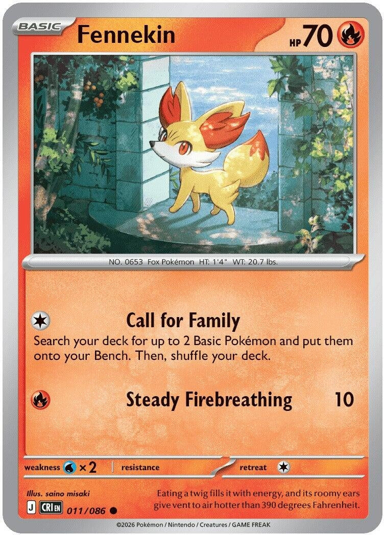 Fennekin (011/086) (CRI)