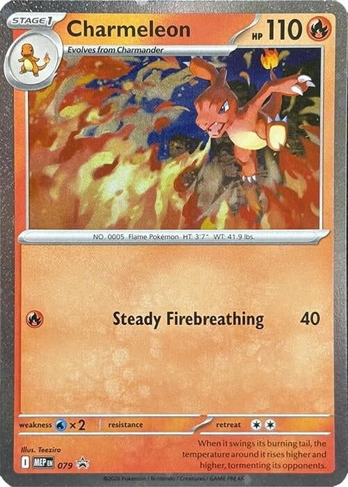 Charmeleon - 079 (Cosmos Holo) (079) (MEP)
