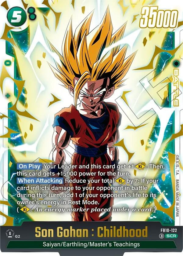 Son Gohan : Childhood - FB10-122 (FB10-122) (FB10)