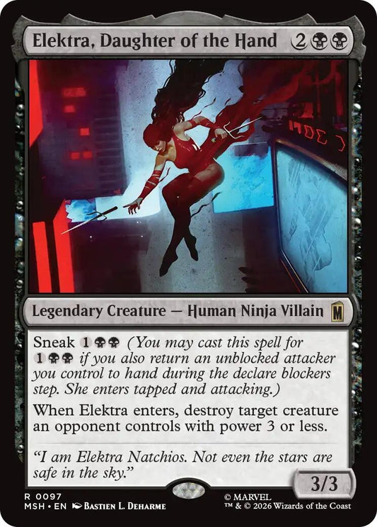 Elektra, Daughter of the Hand (97) (MSH)