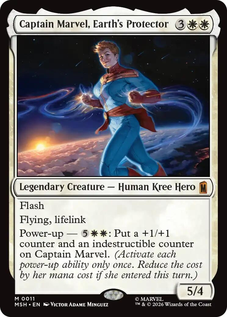 Captain Marvel, Earth's Protector (11) (MSH)