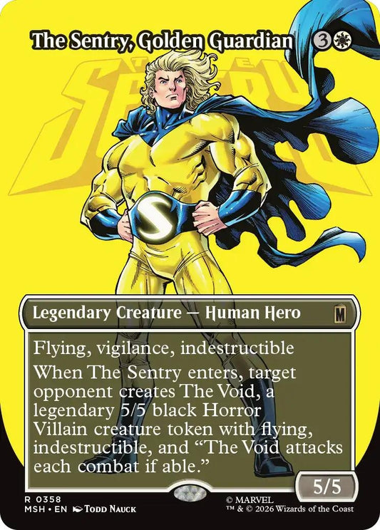 The Sentry, Golden Guardian (Borderless) (358) (MSH)