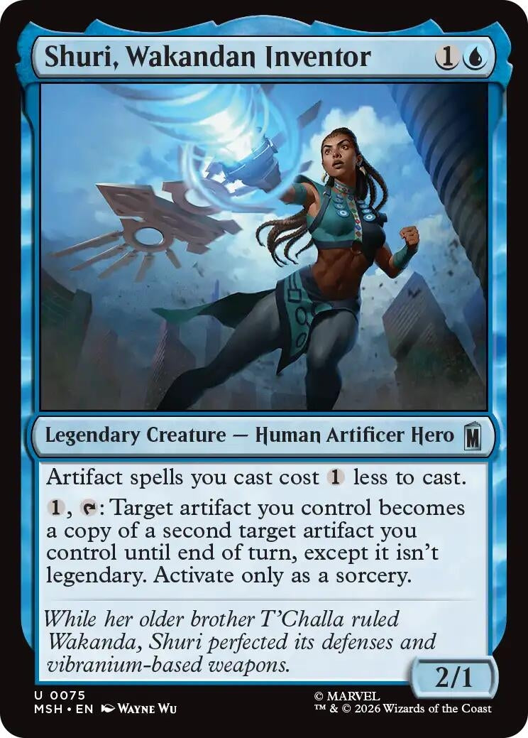 Shuri, Wakandan Inventor (75) (MSH)