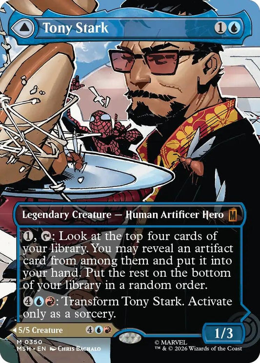 Tony Stark (Borderless) (0350) (350) (MSH)
