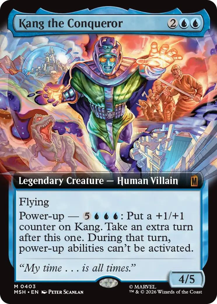 Kang the Conqueror (Extended Art) (403) (MSH)