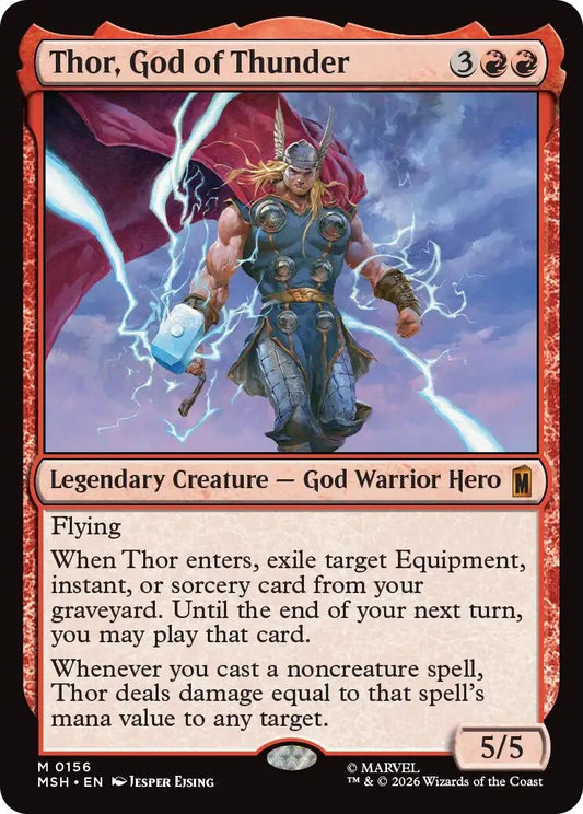 Thor, God of Thunder (156) (MSH)