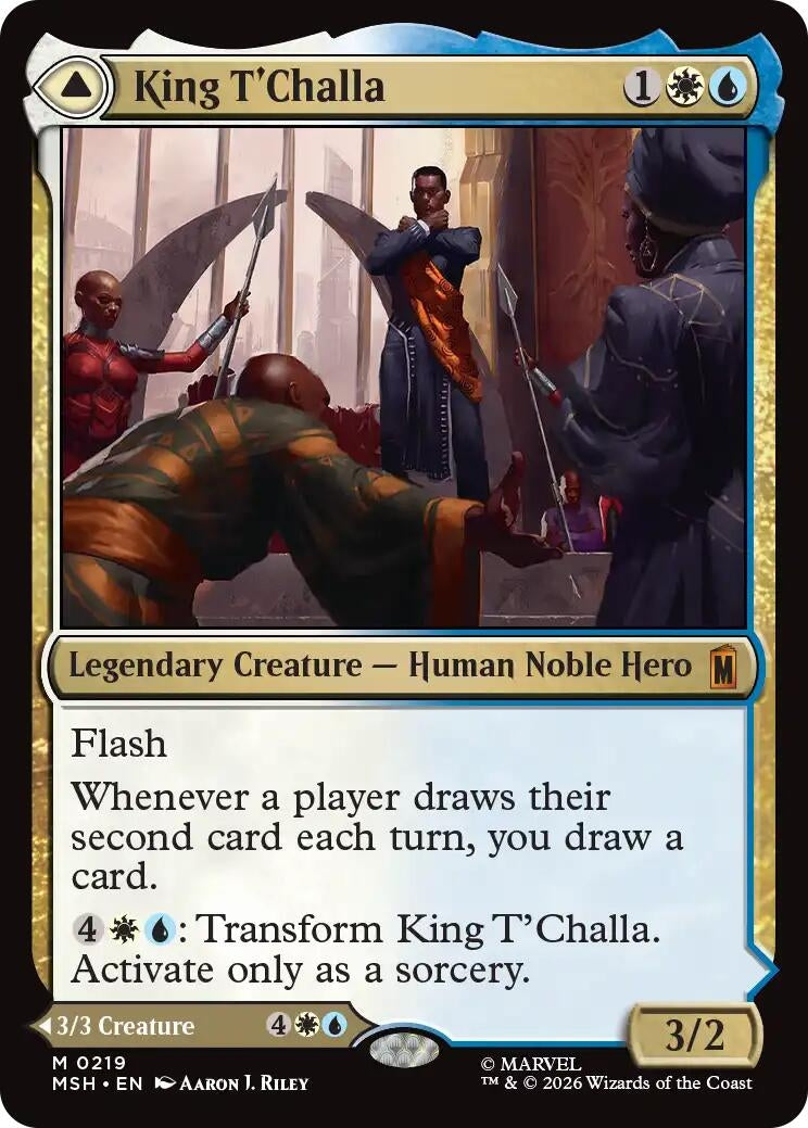 King T'Challa (219) (MSH)
