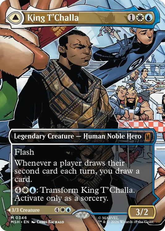King T'Challa (Borderless) (0346) (346) (MSH)
