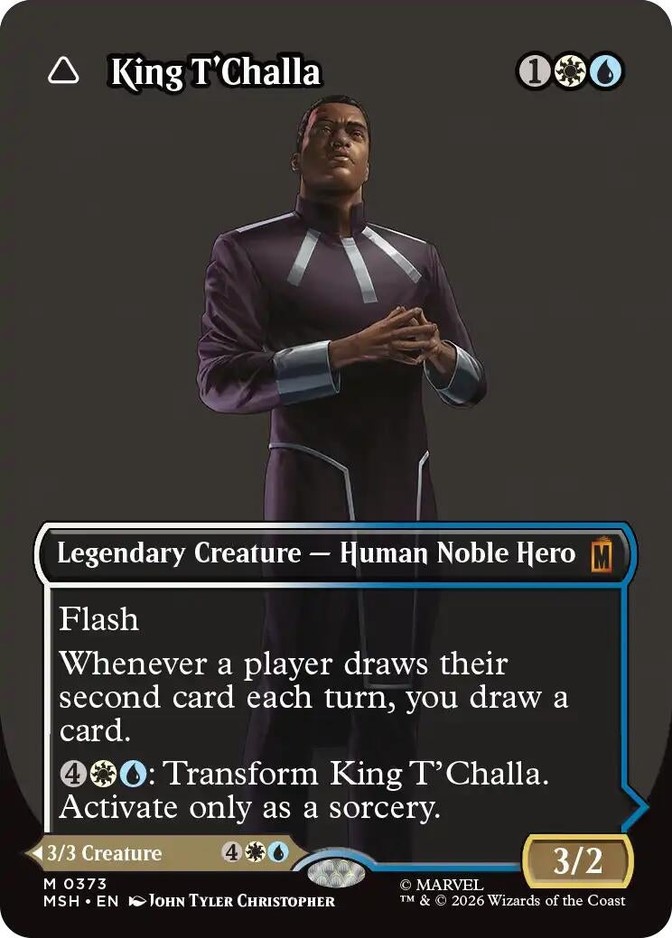 King T'Challa (Borderless) (0373) (373) (MSH)