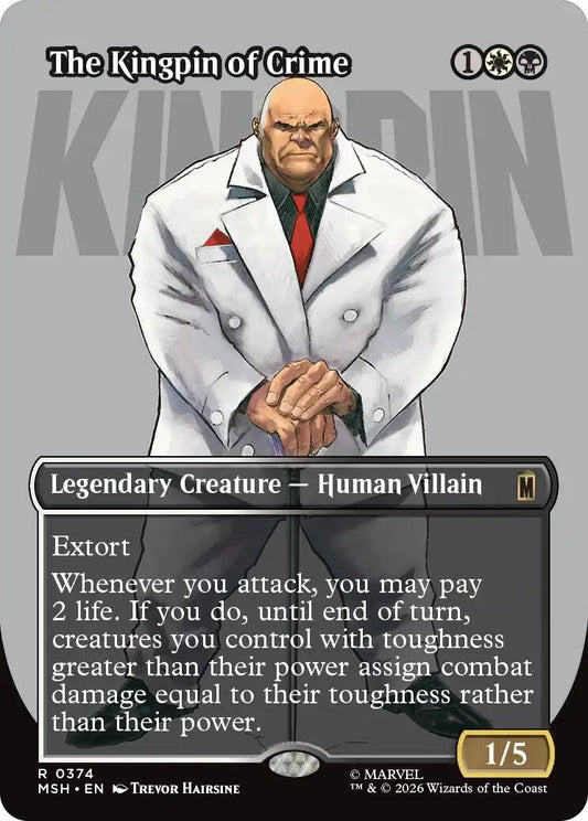 The Kingpin of Crime (Borderless) (0374) (374) (MSH)