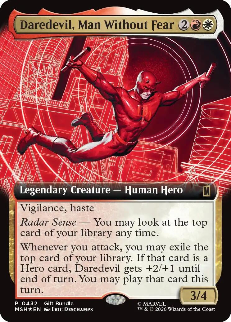 Daredevil, Man Without Fear (Extended Art) (432) (UMP)