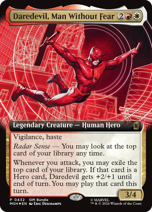 Daredevil, Man Without Fear (Extended Art) (432) (UMP)