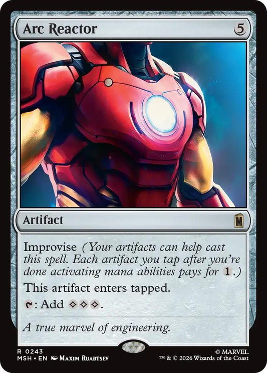 Arc Reactor (243) (MSH)
