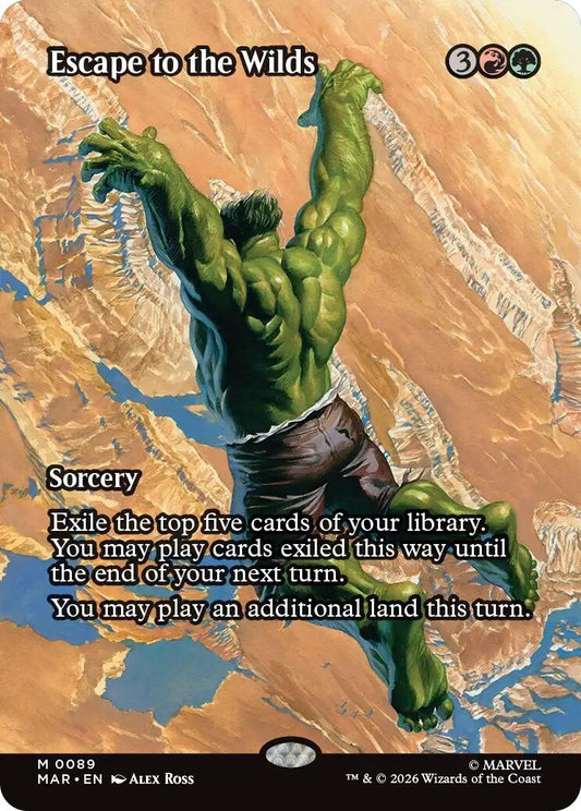 Escape to the Wilds (Borderless) (89) (MAR)
