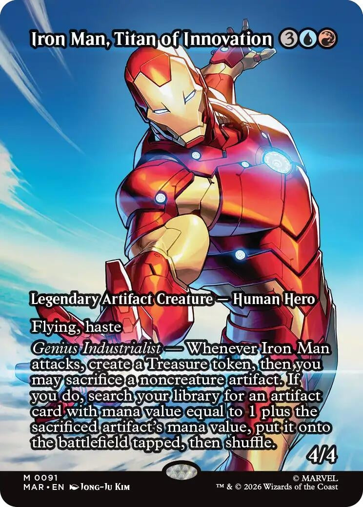 Iron Man, Titan of Innovation (Borderless) (91) (MAR)