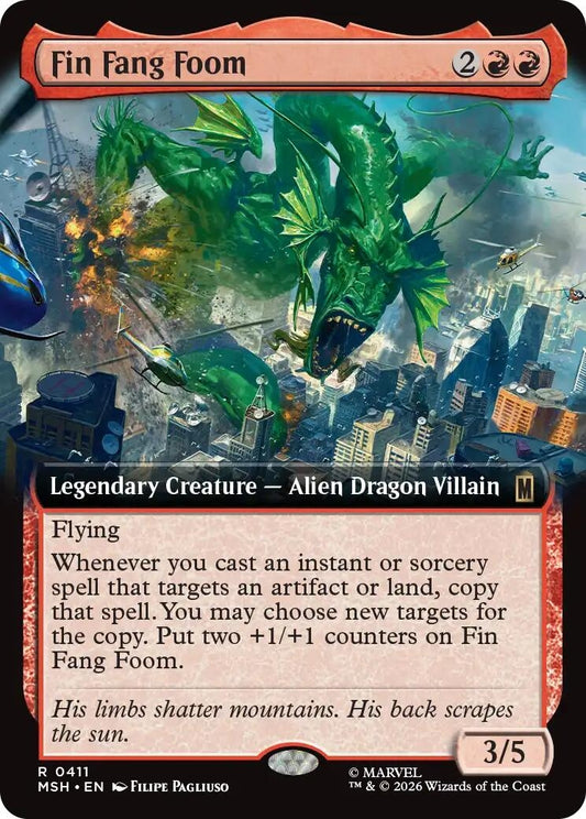 Fin Fang Foom (Extended Art) (411) (MSH)