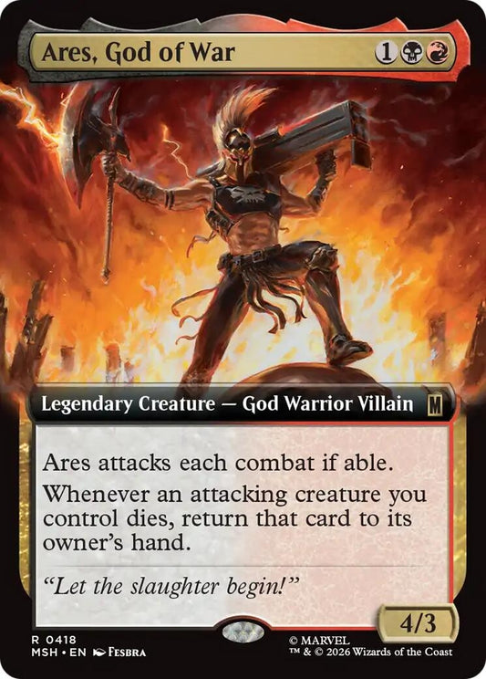 Ares, God of War (Extended Art) (418) (MSH)