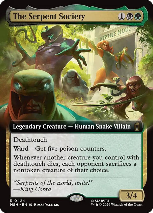 The Serpent Society (Extended Art) (424) (MSH)