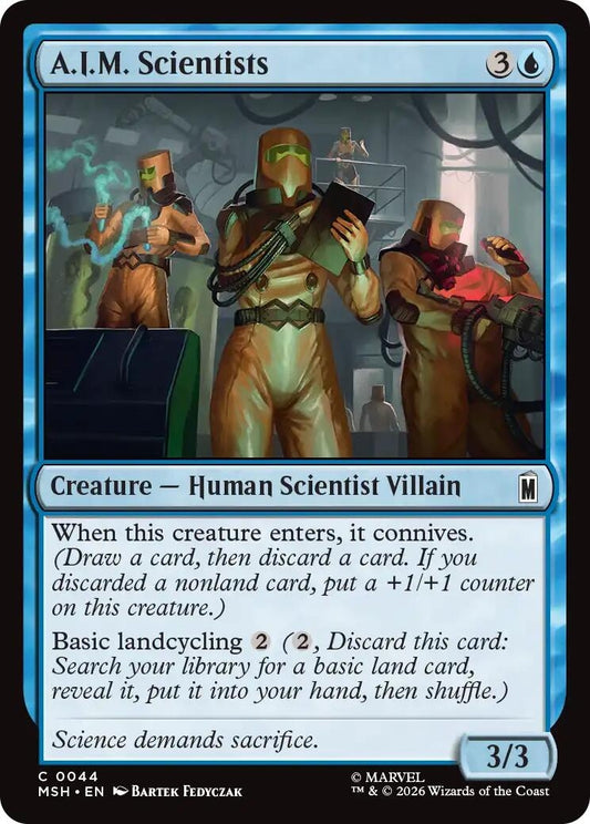 A.I.M. Scientists (44) (MSH)