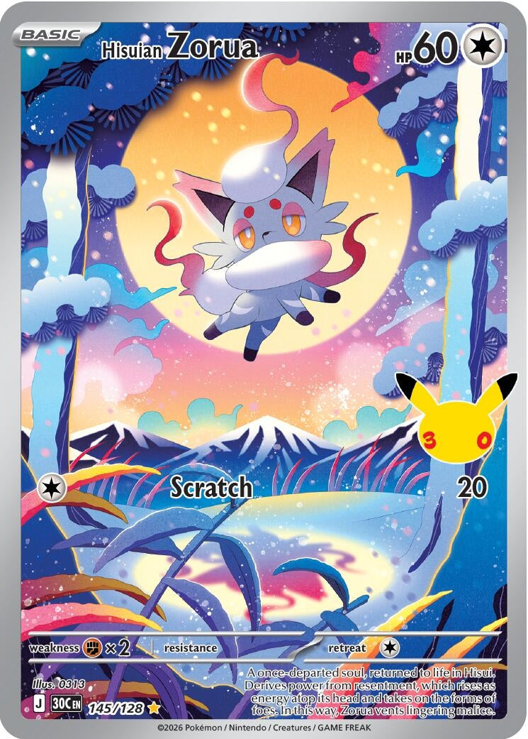 Hisuian Zorua (145/128) (30C)