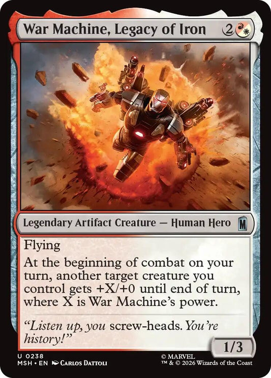 War Machine, Legacy of Iron (238) (MSH)