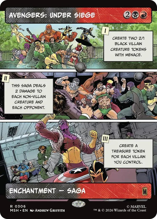 Avengers: Under Siege (Borderless) (306) (MSH)