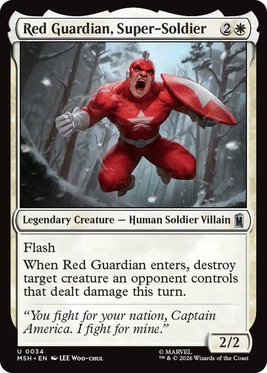 Red Guardian, Super-Soldier (34) (MSH)
