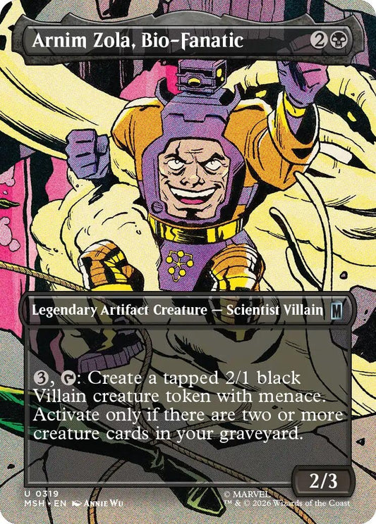 Arnim Zola, Bio-Fanatic (Borderless) (319) (MSH)