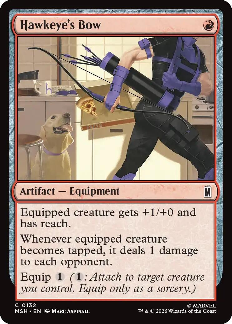 Hawkeye's Bow (132) (MSH)