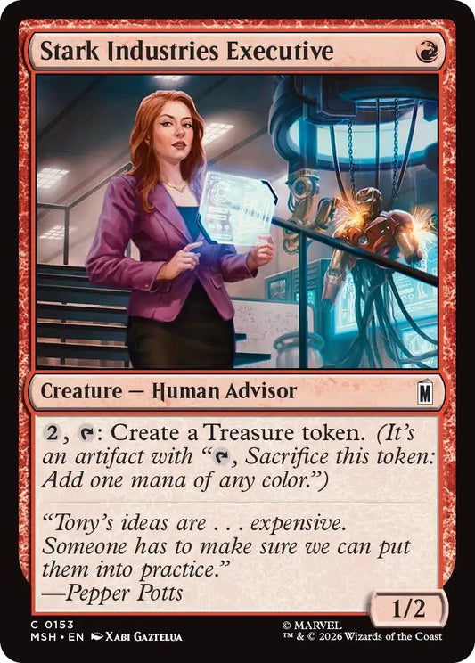 Stark Industries Executive (153) (MSH)