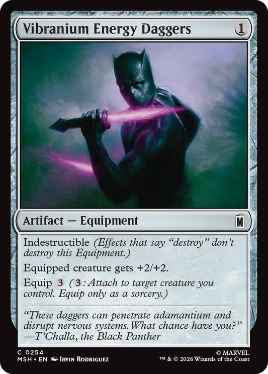 Vibranium Energy Daggers (254) (MSH)