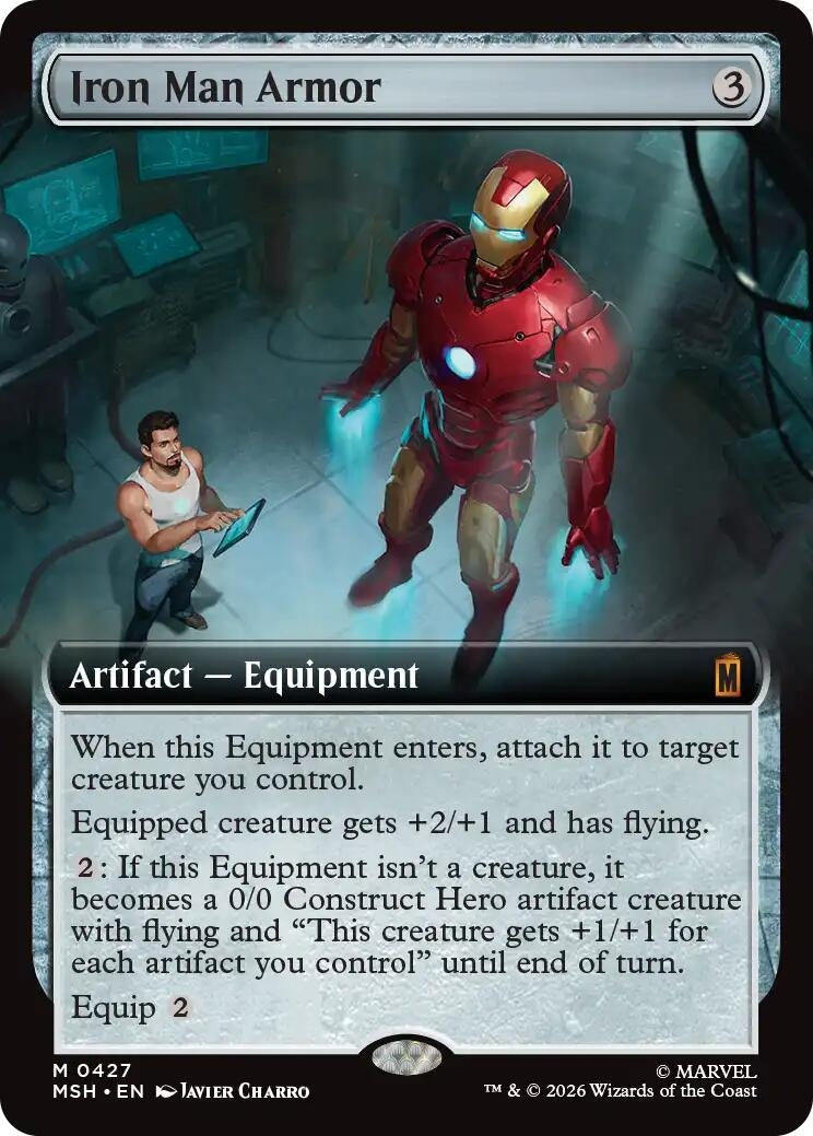 Iron Man Armor (Extended Art) (427) (MSH)