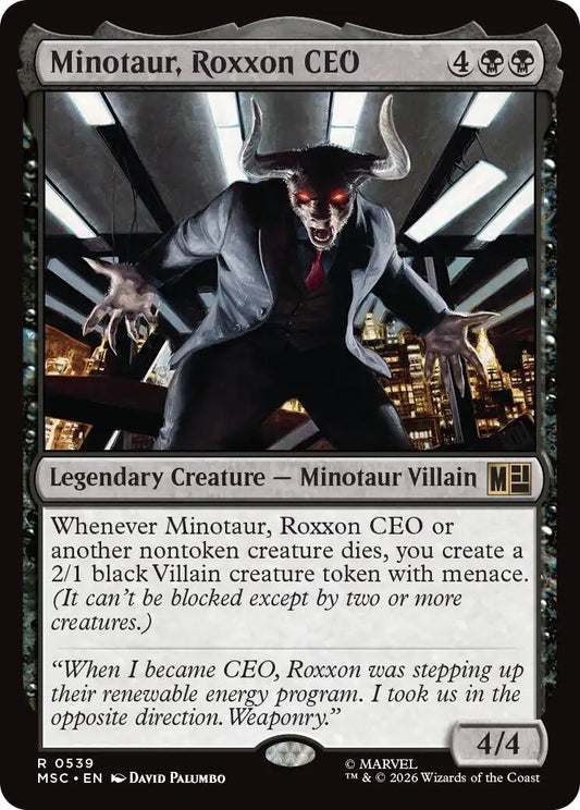 Minotaur, Roxxon CEO (539) (MSC)