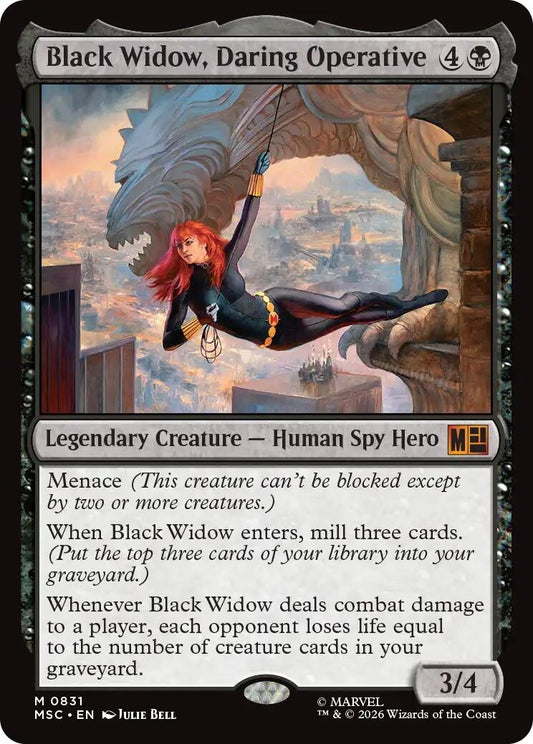 Black Widow, Daring Operative (831) (MSC)