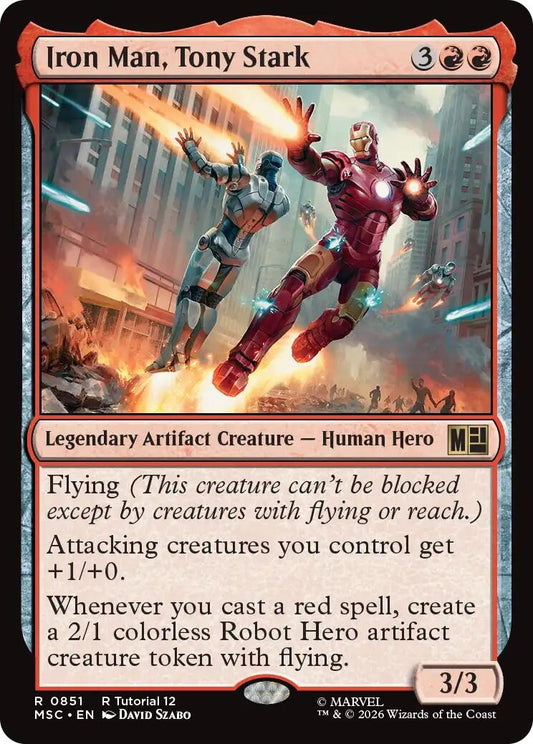 Iron Man, Tony Stark (0851) (851) (MSC)