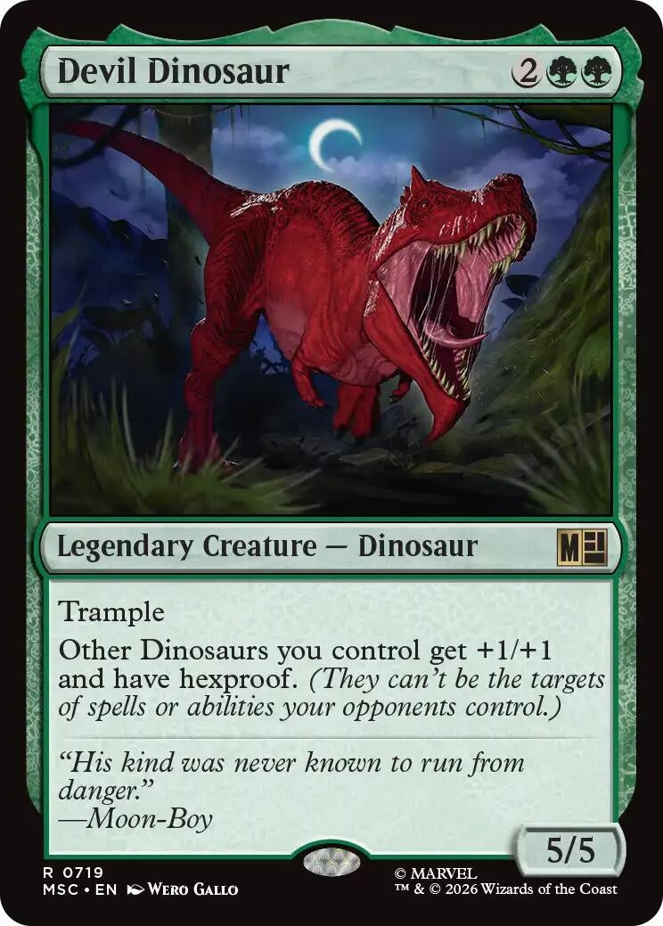 Devil Dinosaur (719) (MSC)