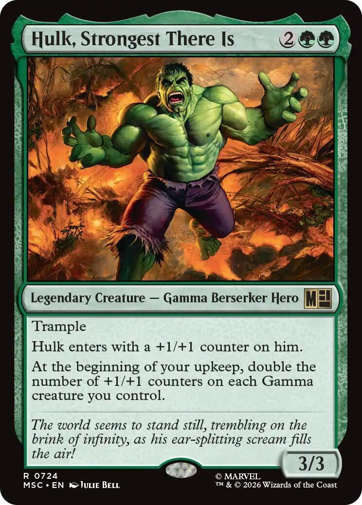 Hulk, Strongest There Is (724) (MSC)