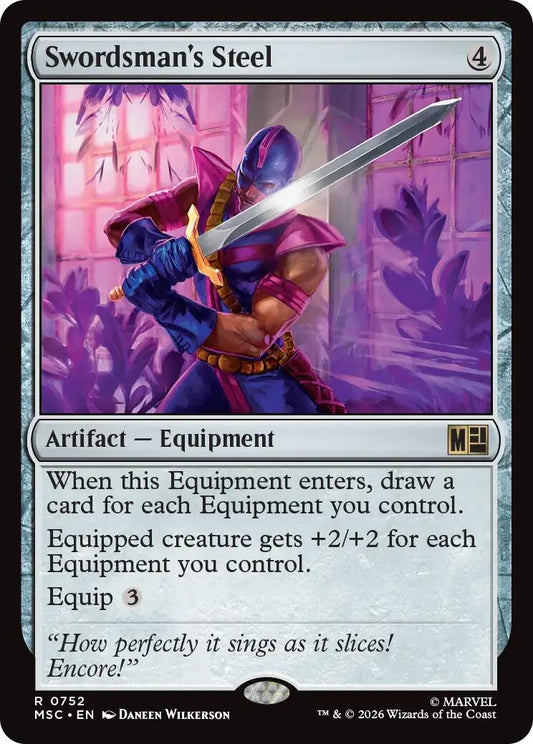 Swordsman's Steel (752) (MSC)