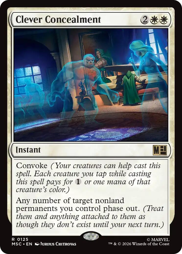 Clever Concealment (125) (MSC)