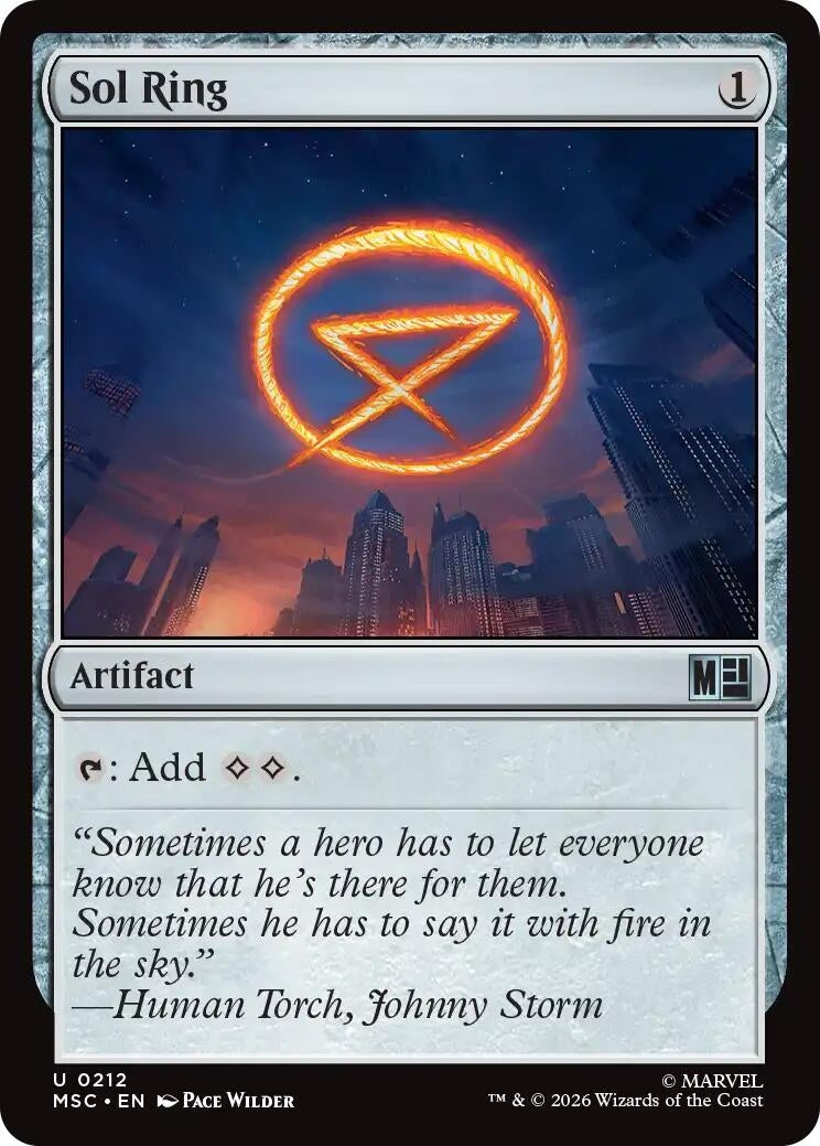Sol Ring (0212) (212) (MSC)