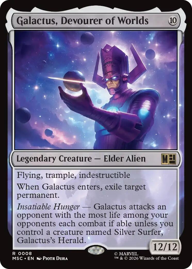 Galactus, Devourer of Worlds (8) (MSC)