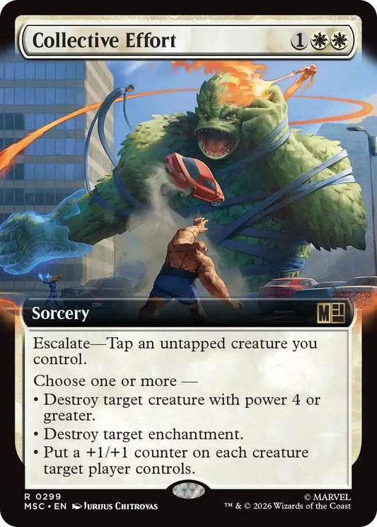 Collective Effort (Extended Art) (299) (MSC)